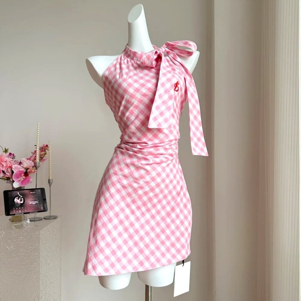 Barbara Mini Plaid Dress